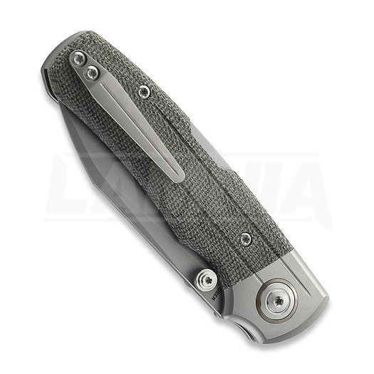 Bestech Tonic - Blastwash - Micarta sulankstomas peilis, juoda