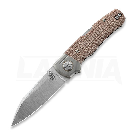 Bestech Tonic - Satin - Micarta סכין מתקפלת, חום