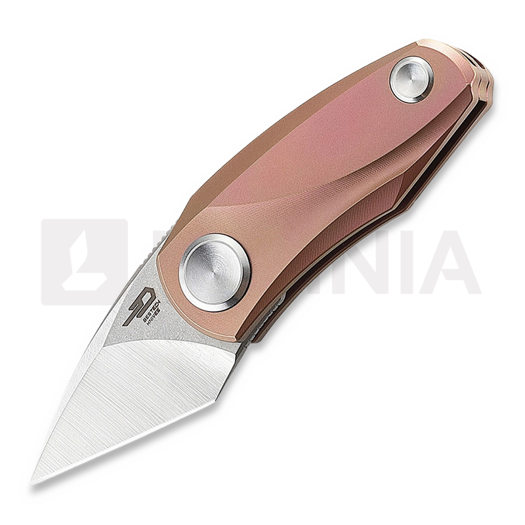 Skladací nôž Bestech Tulip FL - Stonewash + Satin - Titanium, pink