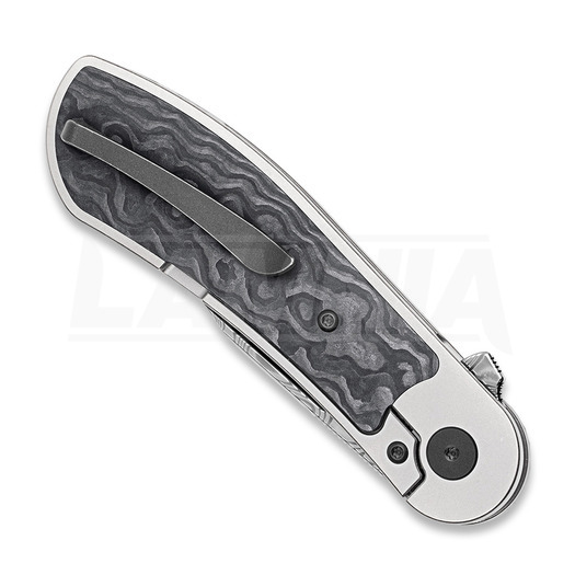Coltello pieghevole Bestech Vestige - Damasteel - Black Camo Fat Carbon