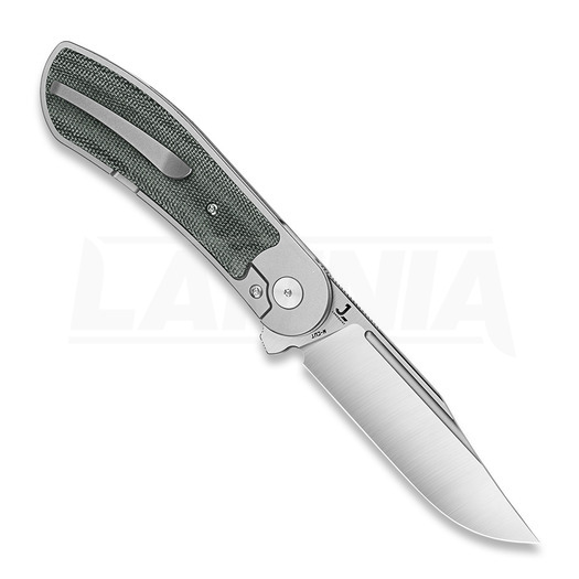 Bestech Vestige - Satin - Micarta k&auml;&auml;nt&ouml;veitsi, musta