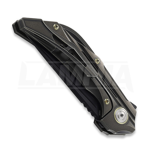 Coltello pieghevole Bestech Vigil - Blackwash - Titanium, bronzed