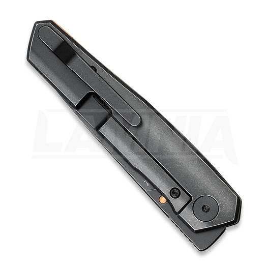 Coltello pieghevole Bestech VK-Kuze - Blackwash - Titanium, nero