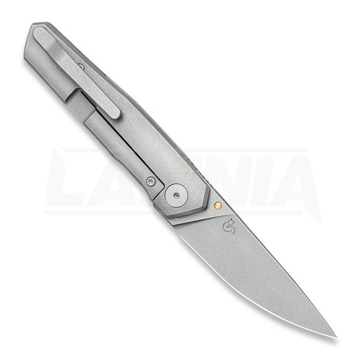 Coltello pieghevole Bestech VK-Kuze - Blastwash - Titanium