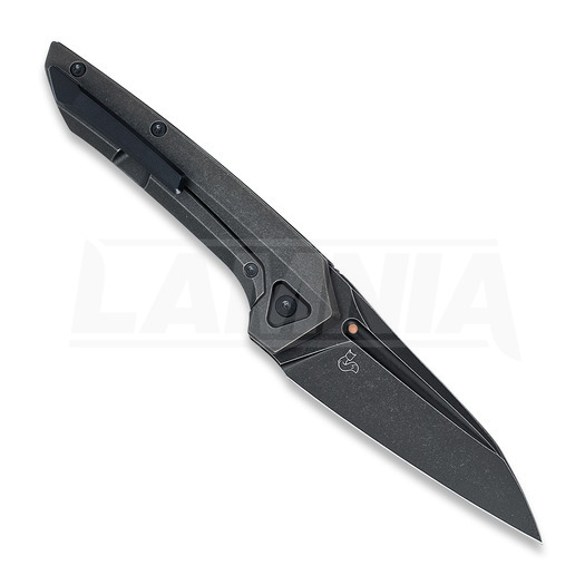 Coltello pieghevole Bestech VK-Navi - Blackwash - Titanium, nero