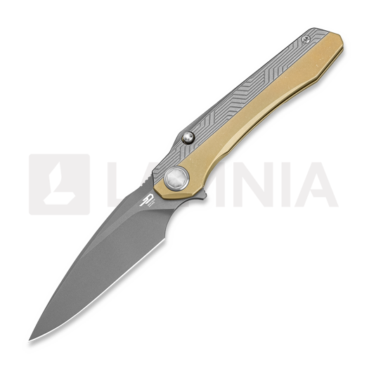 Складной нож Bestech Wet Nellie - Grey PVD - Titanium, bronzed