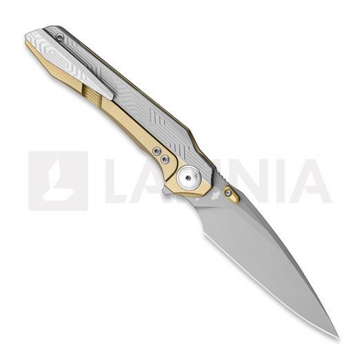 Coltello pieghevole Bestech Wet Nellie - Grey PVD - Titanium, bronzed