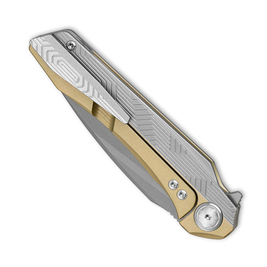 Складной нож Bestech Wet Nellie - Grey PVD - Titanium, bronzed