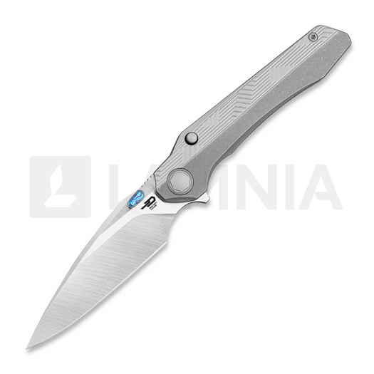 Nóż składany Bestech Wet Nellie - Satin - Titanium + Timascus