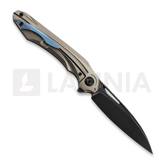 Bestech Wibra - Blackwash - Titanium folding knife, bronzed
