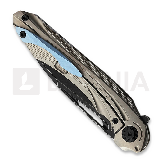 Bestech Wibra - Blackwash - Titanium folding knife, bronzed