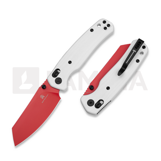 Bestechman Cicada - Cerakote - G10 fällkniv, vit