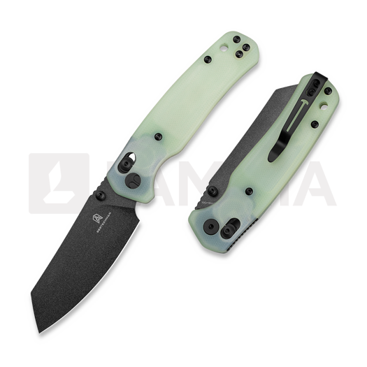 Saliekams nazis Bestechman Cicada - PVD - G10, jade