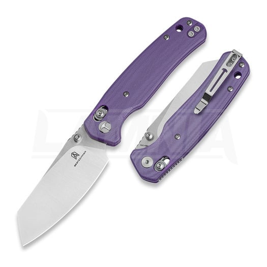 Skladací nôž Bestechman Cicada - Satin - G10, fialová