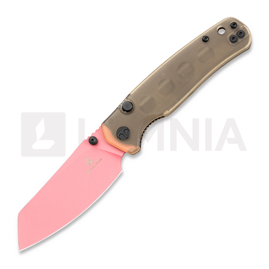 Coltello pieghevole Bestechman Cicada TLL - Cerakote - Ultem, clear
