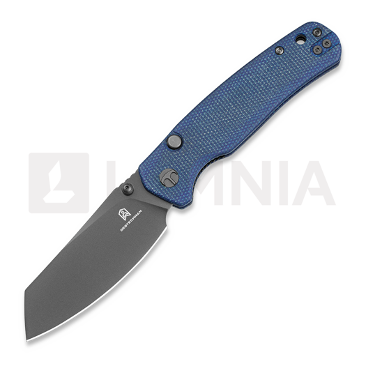 Coltello pieghevole Bestechman Cicada TLL - PVD - Micarta, blu