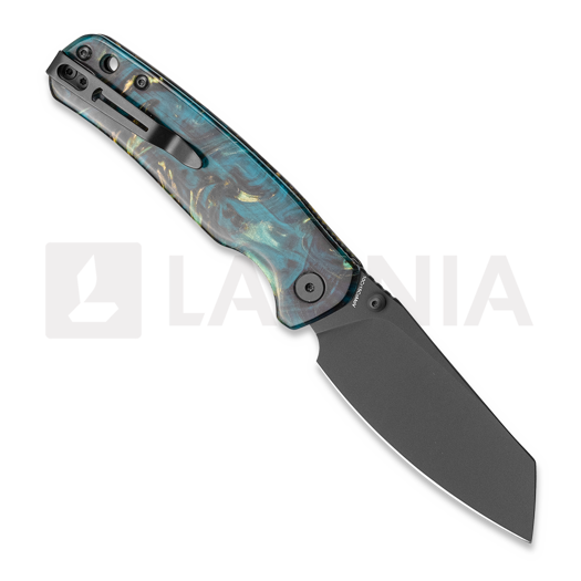 Briceag Bestechman Cicada TLL - PVD - Resin, clear blue