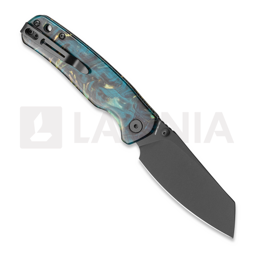 Coltello pieghevole Bestechman Cicada TLL - PVD - Resin, clear blue