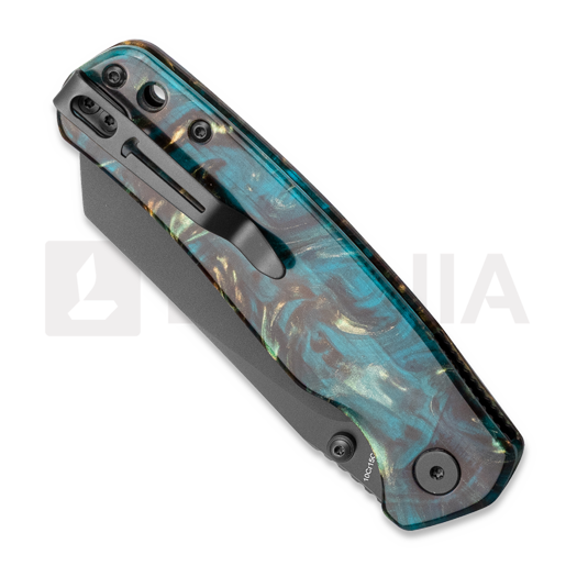 Briceag Bestechman Cicada TLL - PVD - Resin, clear blue
