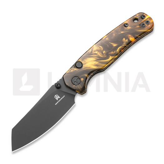 Briceag Bestechman Cicada TLL - PVD - Resin, clear brown