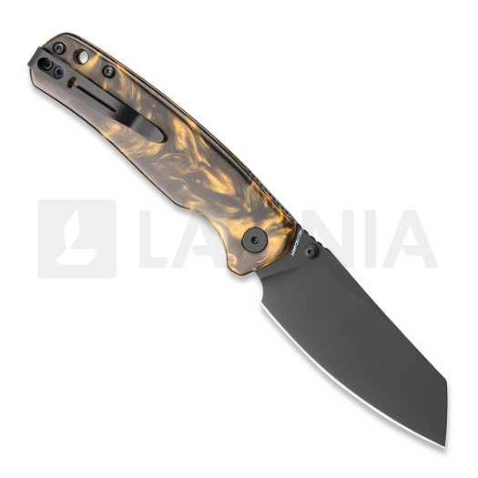 Briceag Bestechman Cicada TLL - PVD - Resin, clear brown