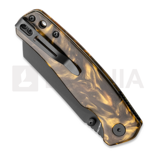 Briceag Bestechman Cicada TLL - PVD - Resin, clear brown