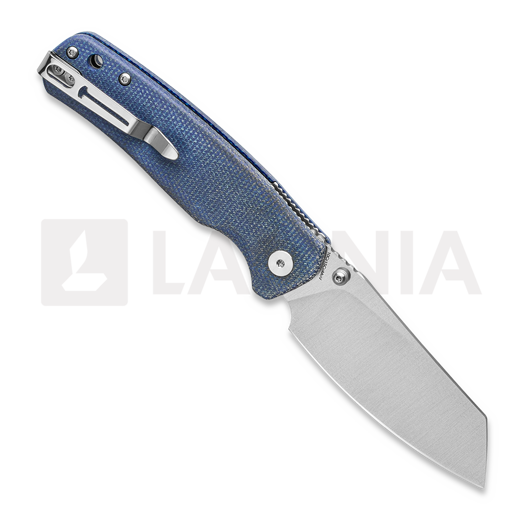 Briceag Bestechman Cicada TLL - Satin - Micarta, albastru