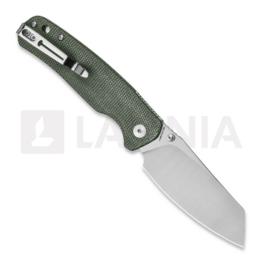 Coltello pieghevole Bestechman Cicada TLL - Satin - Micarta, verde