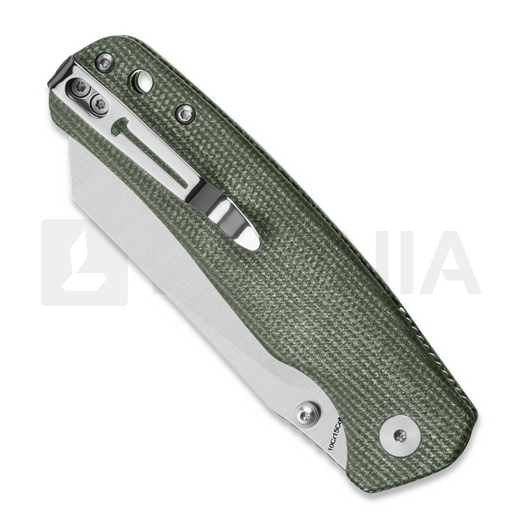 Briceag Bestechman Cicada TLL - Satin - Micarta, verde