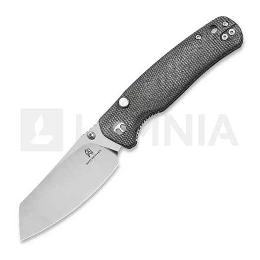 Складной нож Bestechman Cicada TLL - Satin - Micarta, серый