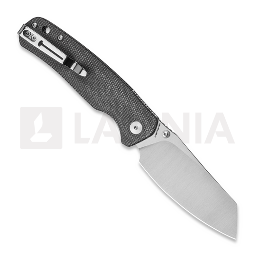 Coltello pieghevole Bestechman Cicada TLL - Satin - Micarta, grigio