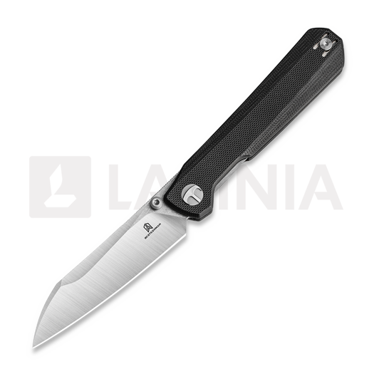 Bestechman Curvee - Satin & Stonewash - G10 折り畳みナイフ, 黒