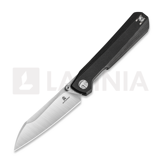 Nóż składany Bestechman Curvee - Satin & Stonewash - G10, czarny