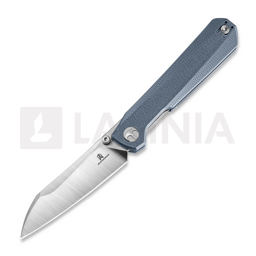 Navalha Bestechman Curvee - Satin & Stonewash - G10, azul