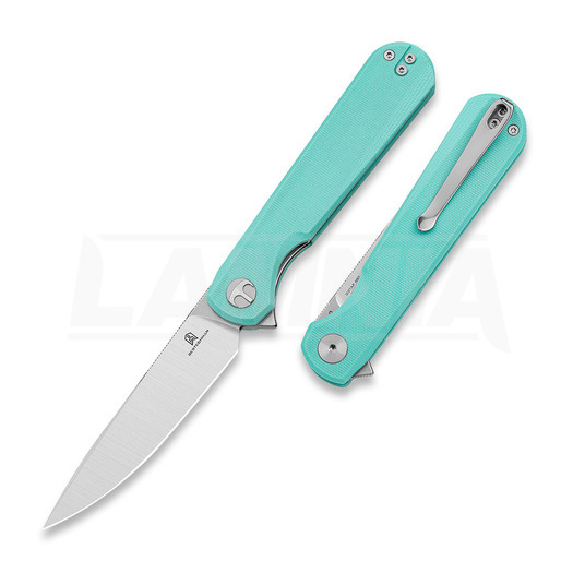 Zavírací nůž Bestechman Flick - Satin + Stonewash - G10, aqua