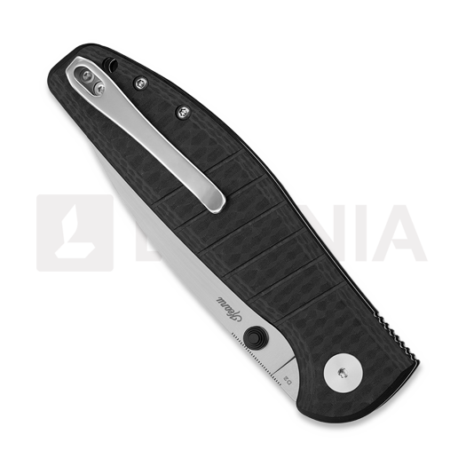 Bestechman Goodboy - Stonewash + Satin - G10/CF, juoda