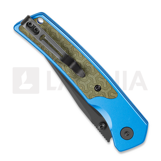 Bestechman Icebreaker - PVD - G10 k&auml;&auml;nt&ouml;veitsi, oliivinvihre&auml;