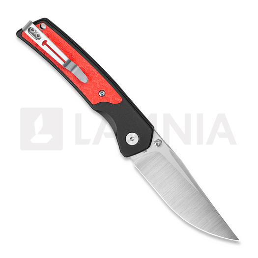 Bestechman Icebreaker - Satin - G10 Taschenmesser, rot