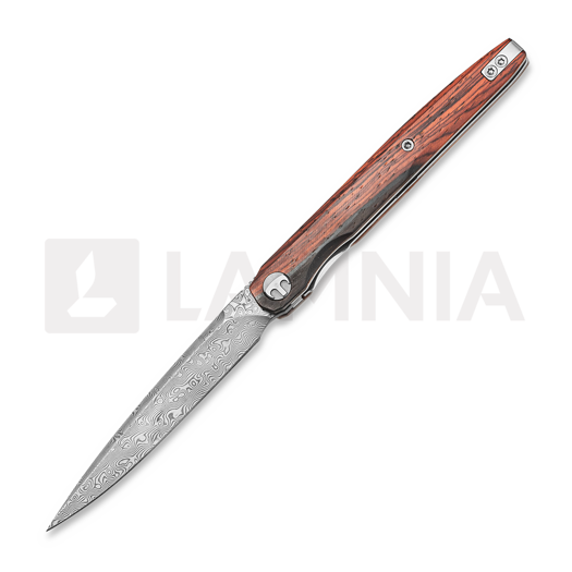 Bestechman Lanza - Damascus - Rosewood összecsukható kés