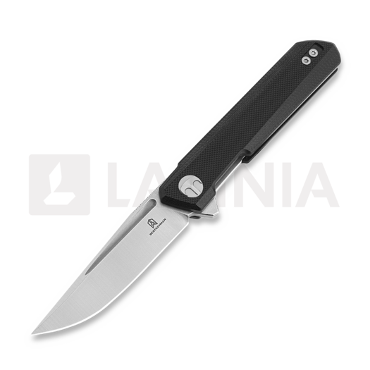 Bestechman Mini Dundee - Stonewash + Satin - G10, черен