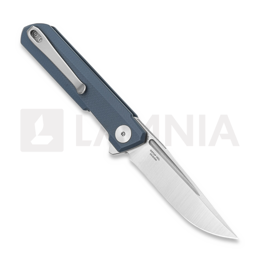 Bestechman Mini Dundee - Stonewash + Satin - G10, šedá