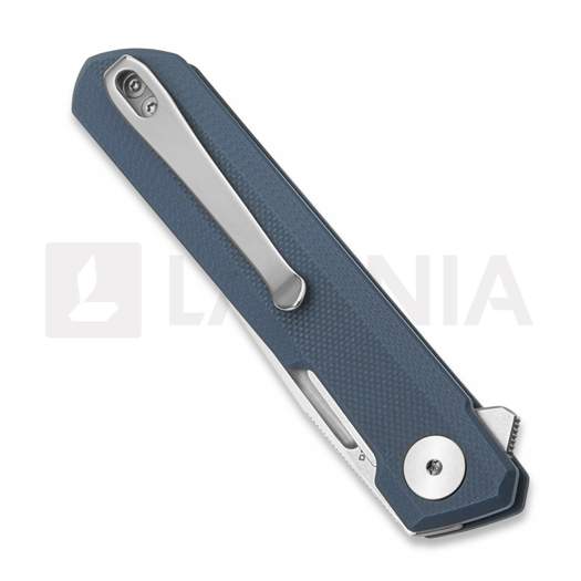 Bestechman Mini Dundee - Stonewash + Satin - G10, šedá