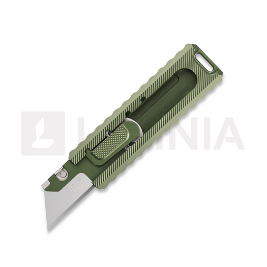 Navalha Bestechman Slide - Utility Blade - Aluminium, verde
