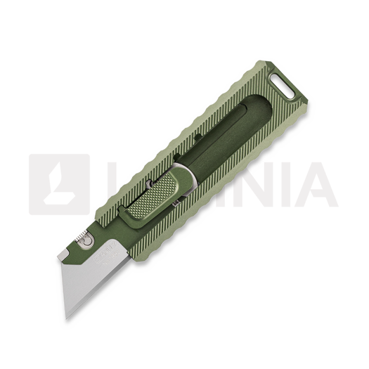 Navalha Bestechman Slide - Utility Blade - Aluminium, verde