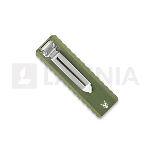 Navalha Bestechman Slide - Utility Blade - Aluminium, verde