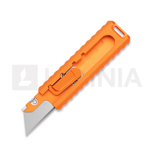 Navalha Bestechman Slide - Utility Blade - Aluminium, laranja