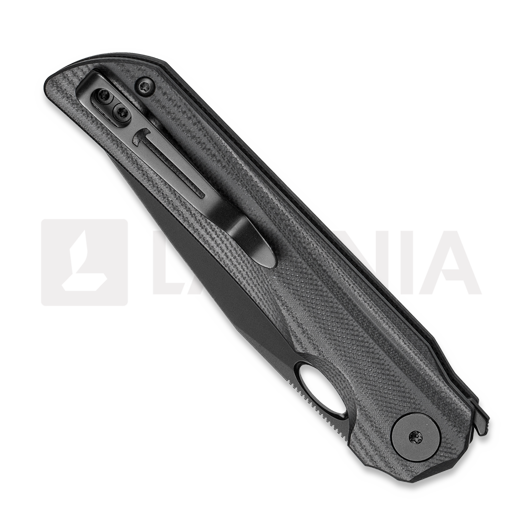 Briceag Bestechman Smuga - Black PVD - G10, negru