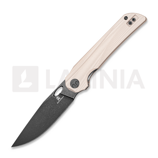 Bestechman Smuga - Blackwash - G10 vouwmes, champagne