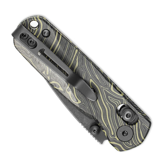 Складной нож Bestechman Sprite - Blackwash - G10, чёрный, зелёный