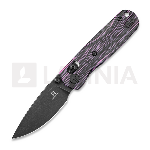 Складной нож Bestechman Sprite - Blackwash - G10, чёрный, пурпурный